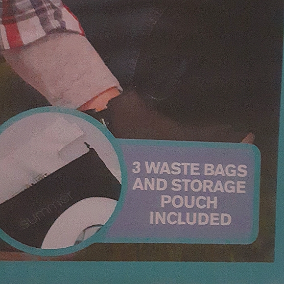 Summer My Travel Potty Deluxe 2-in-1 Foldable Travel Potty w Storage Pouch - Picture 3 of 8